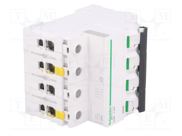 SCHNEIDER ELECTRIC ACTI9 iC60N Interruptor Magnetotérmico 4 Polos 50A Curva C