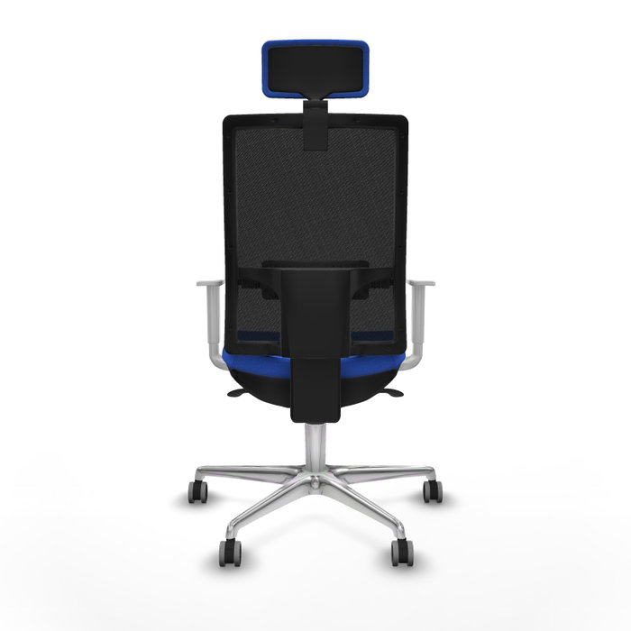 PIQUERAS Y CRESPO Silla de oficina Horna con mecanismo Sincro, Azul y Negro PIQUERAS Y CRESPO Silla de oficina Horna con mecanismo Sincro, Azul y Negro