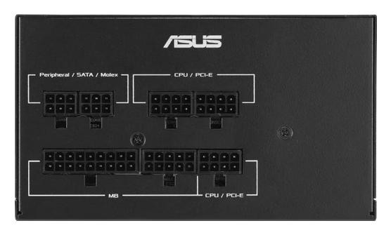 ASUS ATS-850G 850W 80 PLUS Gold Totalmente Modular Negro
