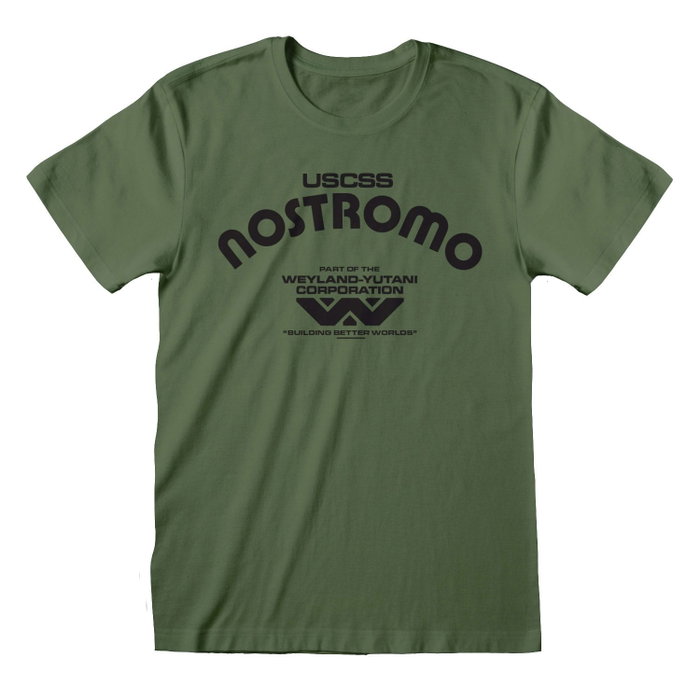 Heroes Inc Alien Camiseta Retro Nostromo talla L Heroes Inc Alien Camiseta Retro Nostromo talla L