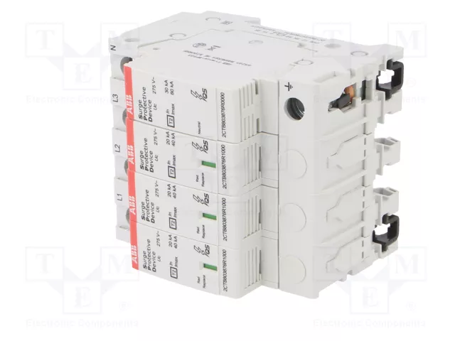 ABB Limitador de sobretensiones Tipo 2 3+N 40kA 275V AC