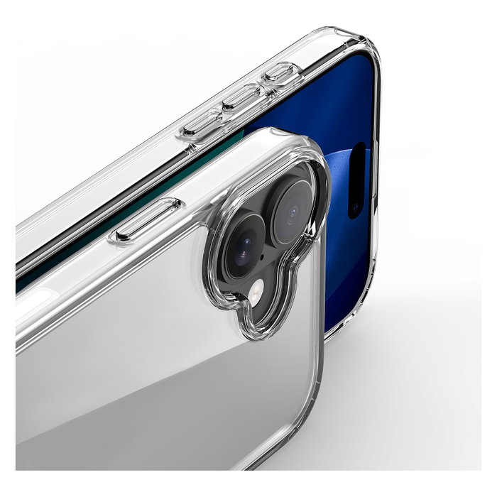 nevox StyleShell SHOCKFlex para iPhone 17, transparente