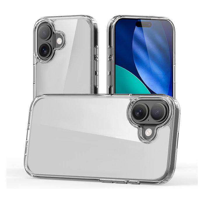 nevox StyleShell SHOCKFlex para iPhone 17, transparente