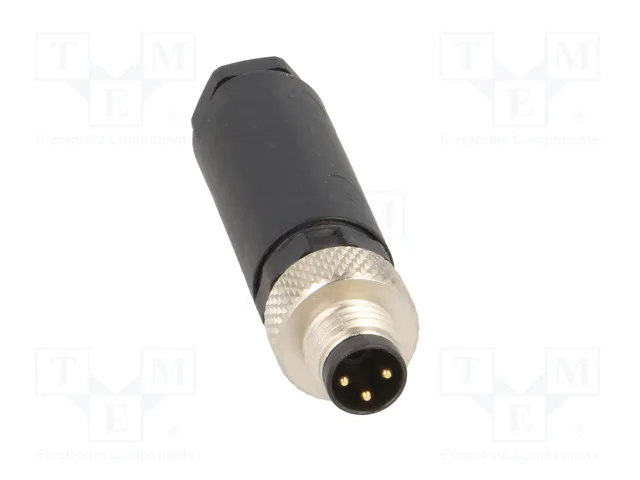 LAPP Conector M8 macho de 3 pines, recto, IP67