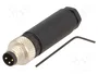 LAPP Conector M8 macho de 3 pines, recto, IP67