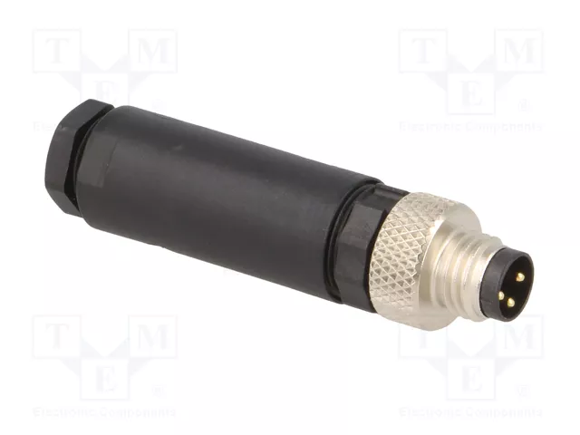 LAPP Conector M8 macho de 3 pines, recto, IP67