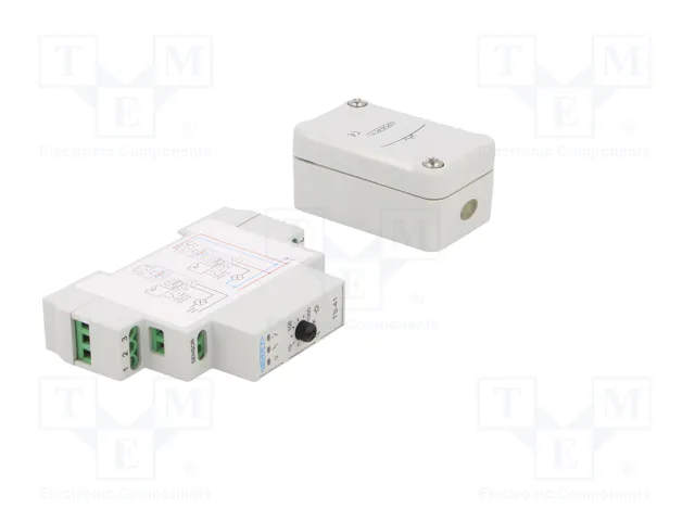 MART TS-41-4 Interruptor de crepúsculo para raíl DIN 230VAC SPDT 16A