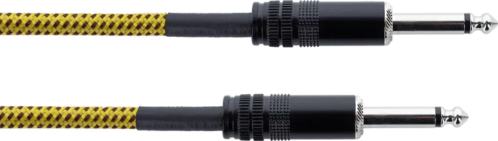 Cordial Cable Guitarra Jack 3m Tweed Amarillo (Set 5) (Set de 5)