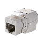 Equip Kit 8 unidades Conector Keystone Jack Cat 8.1 Blindado Plata