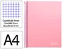 Liderpapel Cuaderno Espiral A4 Micro Jolly Rosa 140 Hojas Cuadro 5mm