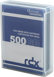Tandberg Data 8541-RDX Cartucho RDX OT HDD 500 GB, Negro