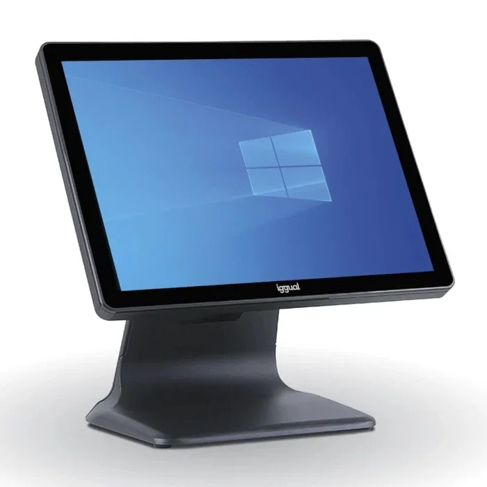 Iggual TPV All-in-One 17 pulg. Intel Core i5, 8 GB RAM, 256 GB SSD, Negro