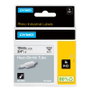 Dymo RhinoPRO Tubo Termorretractil 19mm x 1,5m Negro sobre Blanco
