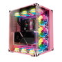 Talius Cronos Orchid RGB Cristal Templado USB 3.0
