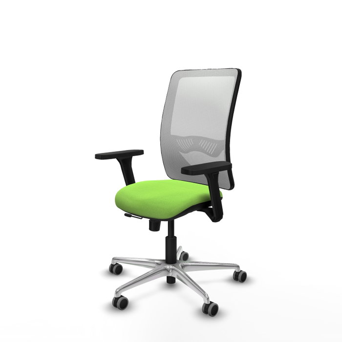 PIQUERAS Y CRESPO Silla de oficina Zulema con mecanismo Sincro/Traslack, Pistacho y Blanco PIQUERAS Y CRESPO Silla de oficina Zulema con mecanismo Sincro/Traslack, Pistacho y Blanco