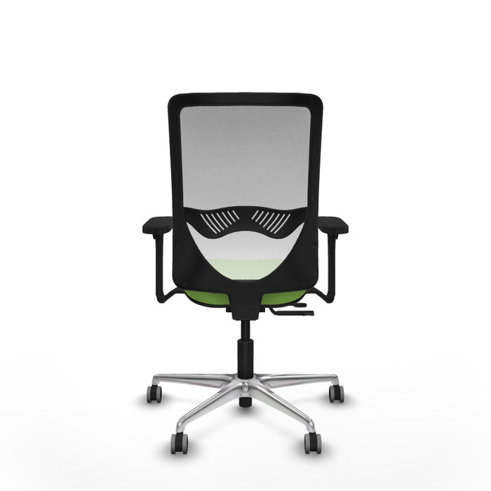 PIQUERAS Y CRESPO Silla de oficina Zulema con mecanismo Sincro/Traslack, Pistacho y Blanco PIQUERAS Y CRESPO Silla de oficina Zulema con mecanismo Sincro/Traslack, Pistacho y Blanco
