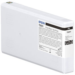 Epson T55W1 UltraChrome Pro10 Cartucho de Tinta Negro (Photo Black) 200 ml