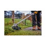 DeWALT Cortabordes o Desbrozadora DCMST561N-XJ 18V con Bateria, Cabezal de Hilo de Nylon y Cuchilla, 35 cm de Ancho de Corte, Sin Cable, 6000 RPM, Color Negro/Amarillo