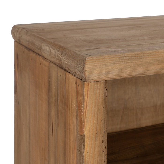 Armario Natural Madera de Pino Salón 100 X 45 X 160 cm