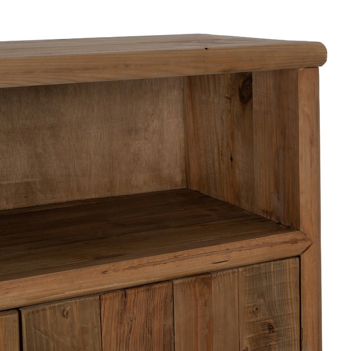 Armario Natural Madera de Pino Salón 100 X 45 X 160 cm