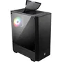 MSI Caja MAG FORGE 110R AIRFLOW Negro ATX Micro ATX Mini-ITX Ventana Lateral Compatible Mystic Light
