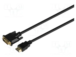 SAVIO Cable DVI-D (18+1) a HDMI 1.4 de 1,8m