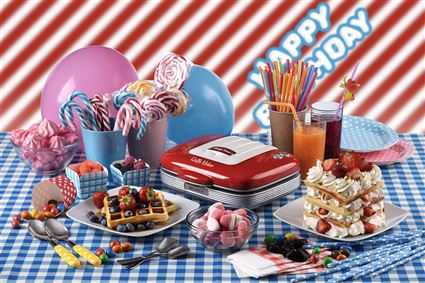 Ariete 1973 GOFRERA PARTY TIME ROJA