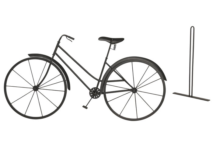 DKD Home Decor Decoración Metal Soporte Bicicleta Pack de 2