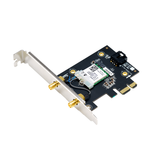 Asus PCE-BE6500 Wi-Fi 7 Bluetooth 5.4 Adaptador Tribanda PCI Express Asus PCE-BE6500 Wi-Fi 7 Bluetooth 5.4 Adaptador Tribanda PCI Express