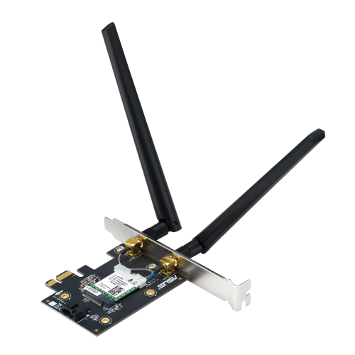 Asus PCE-BE6500 Wi-Fi 7 Bluetooth 5.4 Adaptador Tribanda PCI Express Asus PCE-BE6500 Wi-Fi 7 Bluetooth 5.4 Adaptador Tribanda PCI Express