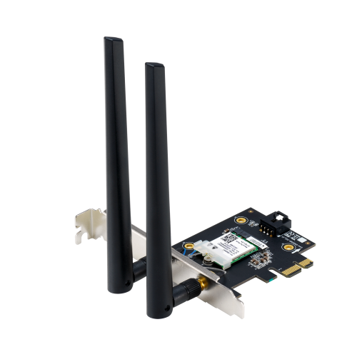Asus PCE-BE6500 Wi-Fi 7 Bluetooth 5.4 Adaptador Tribanda PCI Express Asus PCE-BE6500 Wi-Fi 7 Bluetooth 5.4 Adaptador Tribanda PCI Express