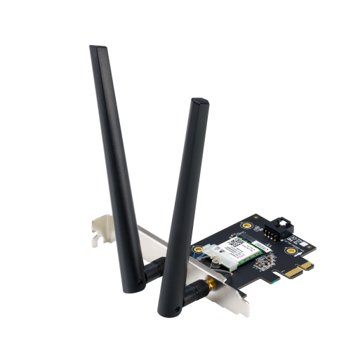 Asus PCE-BE6500 Wi-Fi 7 Bluetooth 5.4 Adaptador Tribanda PCI Express Asus PCE-BE6500 Wi-Fi 7 Bluetooth 5.4 Adaptador Tribanda PCI Express