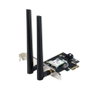 ASUS PCE-BE6500 Tarjeta de Red WiFi 7 PCIe x1, hasta 2.8 Gbps, Bluetooth 5.4, 90IG09G0-MO0B00