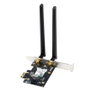ASUS PCE-BE6500 Tarjeta de Red WiFi 7 PCIe x1, hasta 2.8 Gbps, Bluetooth 5.4, 90IG09G0-MO0B00