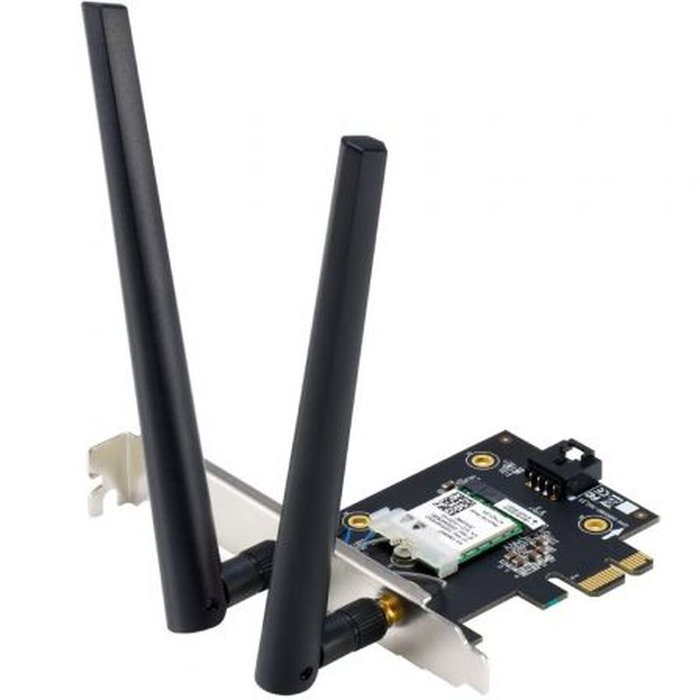 Asus PCE-BE6500 Wi-Fi 7 Bluetooth 5.4 Adaptador Tribanda PCI Express Asus PCE-BE6500 Wi-Fi 7 Bluetooth 5.4 Adaptador Tribanda PCI Express