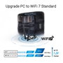 Asus PCE-BE6500 Wi-Fi 7 Bluetooth 5.4 Adaptador Tribanda PCI Express
