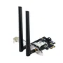 ASUS PCE-BE6500 Tarjeta de red Wi-Fi 7 interna PCI Express con Bluetooth 5.4 (6500 Mbps, tribanda 2.4/5/6 GHz) para PC