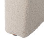Ixia Taburete Beige Tejido Salón 67 x 48 x 47 cm