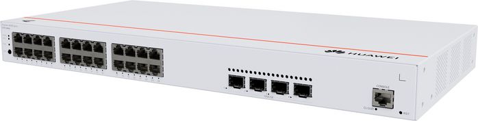 HUAWEI eKit S220 Series Switch 24x 10/100/1000BASE-T PoE+ (400W), 4x 10GE SFP+