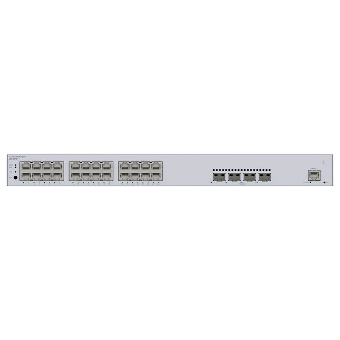 HUAWEI eKit S220 Series Switch 24x 10/100/1000BASE-T PoE+ (400W), 4x 10GE SFP+, Alimentación AC Integrada