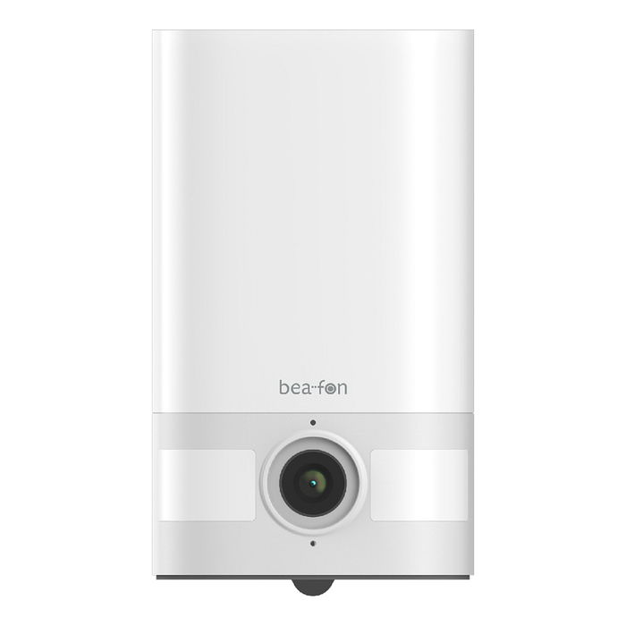 Bea-fon SAFER 4L - Cámara Seguridad Exterior IP Inalámbrica 3MP, Compatible con Tuya, Amazon Alexa y Google Assistant, Visión Nocturna, Alarma 100dB, Batería 14400mAh, IP65