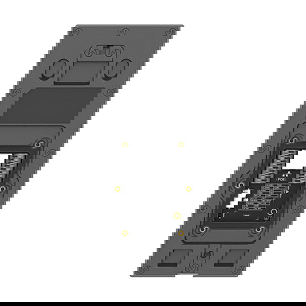 Grandstream GDS3725 Videoportero IP Inteligente Exterior, 4 MP, 152°, Visión Nocturna, 2 Vías Audio, RFID, PoE, WDR, H.264, IP66 IK10