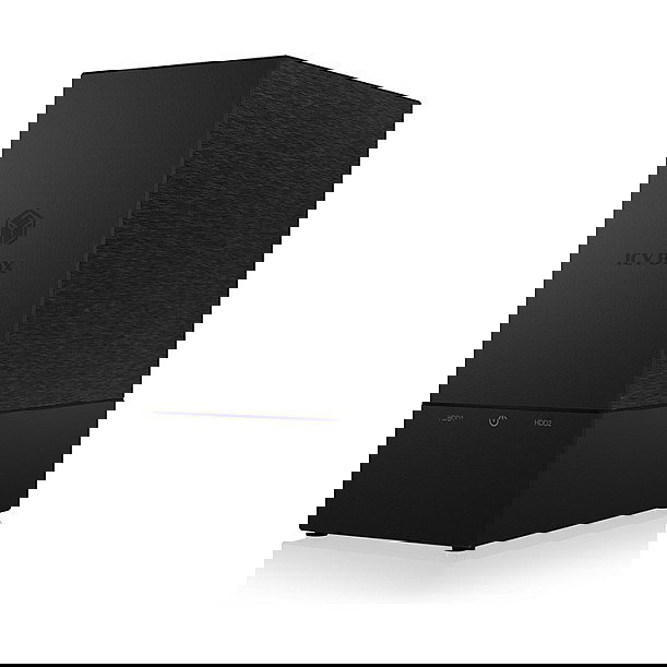 ICY BOX IB-RD3621-C31 Carcasa RAID Externa para 2 HDD SATA 2.5/3.5 pulgadas, USB-C 3.2 Gen 2 (10 Gbps), Niveles RAID 0/1, Soporte Mac/Windows