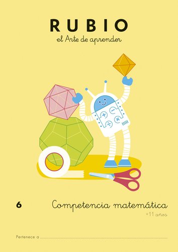 Rubio Cuaderno Competencia Matemática 6 A4