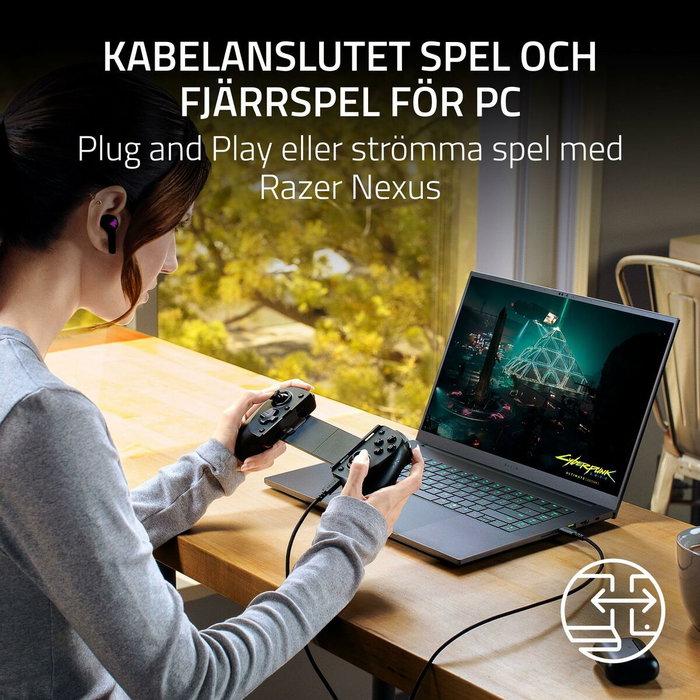Razer Kishi V3 Gamepad Alámbrico USB Tipo C Negro