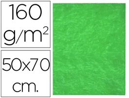 Liderpapel Fieltro Verde 50x70cm 160g/m2 (Pack de 10)
