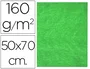 Liderpapel Fieltro Verde 50x70cm 160g/m2 (Pack de 10)