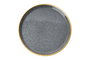 Hermia FRZ16YS856A13520 Juego de Cena de Porcelana 16 Piezas Negro y Dorado Elegante para Buffet y Eventos Especiales