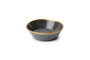 Hermia FRZ16YS856A13520 Juego de Cena de Porcelana 16 Piezas Negro y Dorado Elegante para Buffet y Eventos Especiales