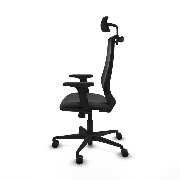 PIQUERAS Y CRESPO Silla de oficina Mardos con mecanismo Sincro, Gris oscuro y Negro PIQUERAS Y CRESPO Silla de oficina Mardos con mecanismo Sincro, Gris oscuro y Negro